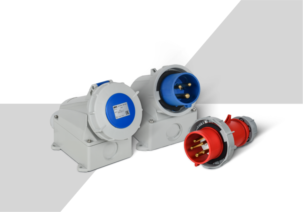 Силовые разъемы IP67 на токи 16 и 32 А — универсальное решение для подключения электрооборудования