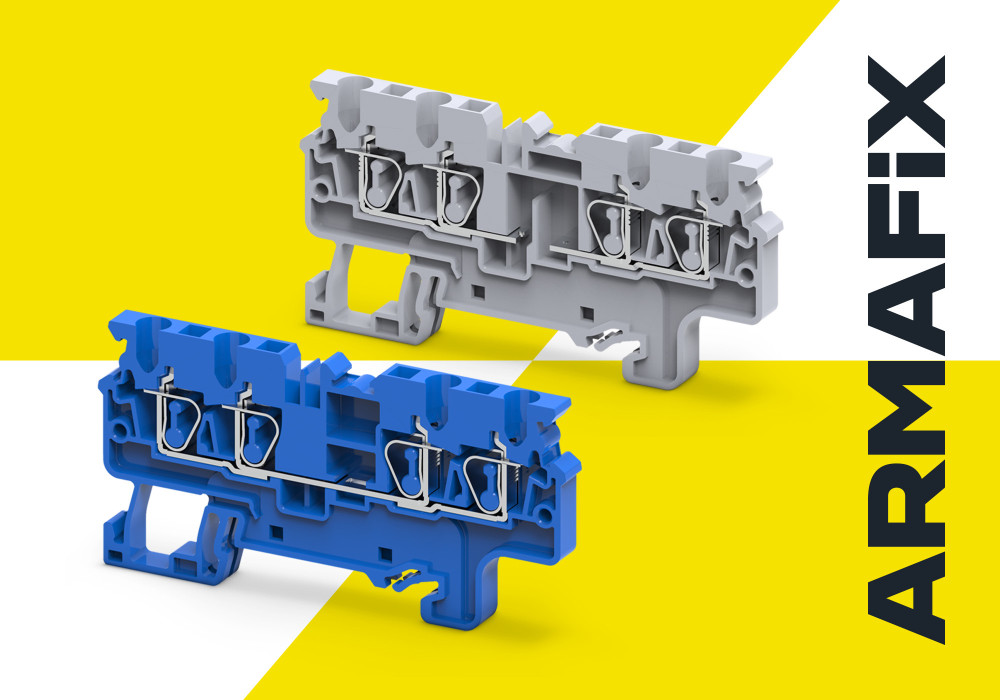 Пружинные клеммы ARMAFIX CX — для ответственных промышленных применений
